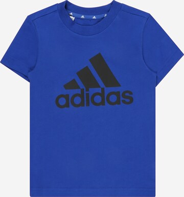 ADIDAS SPORTSWEAR Performance Shirt 'Essentials' in Blue: front