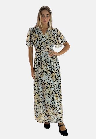 Elara Jurk in Geel: voorkant