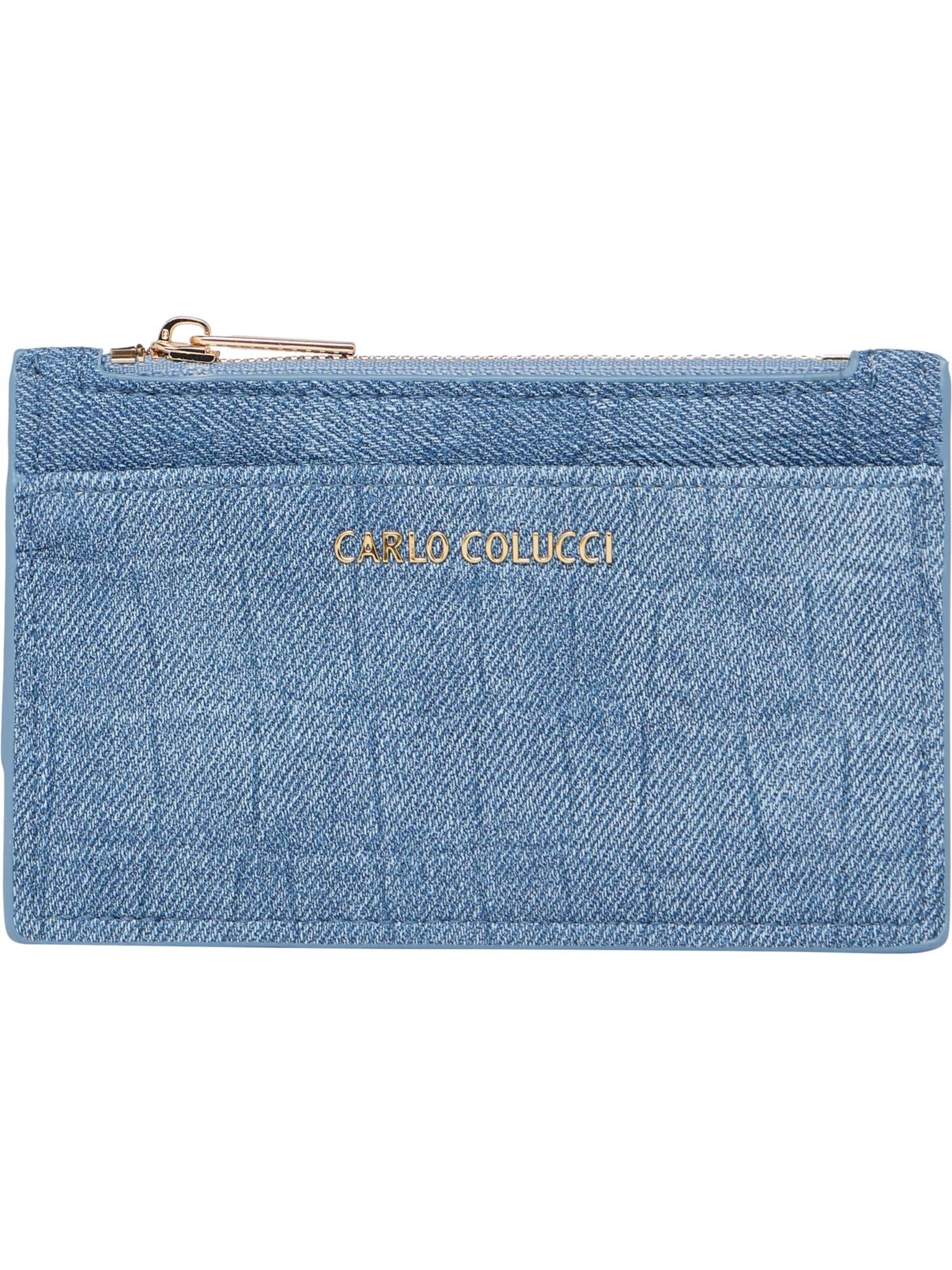 Carlo Colucci Etui 'di Bari' in Blau: Vorderseite