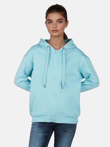 salzhaut Sweat jacket 'Tope' in Blue: front