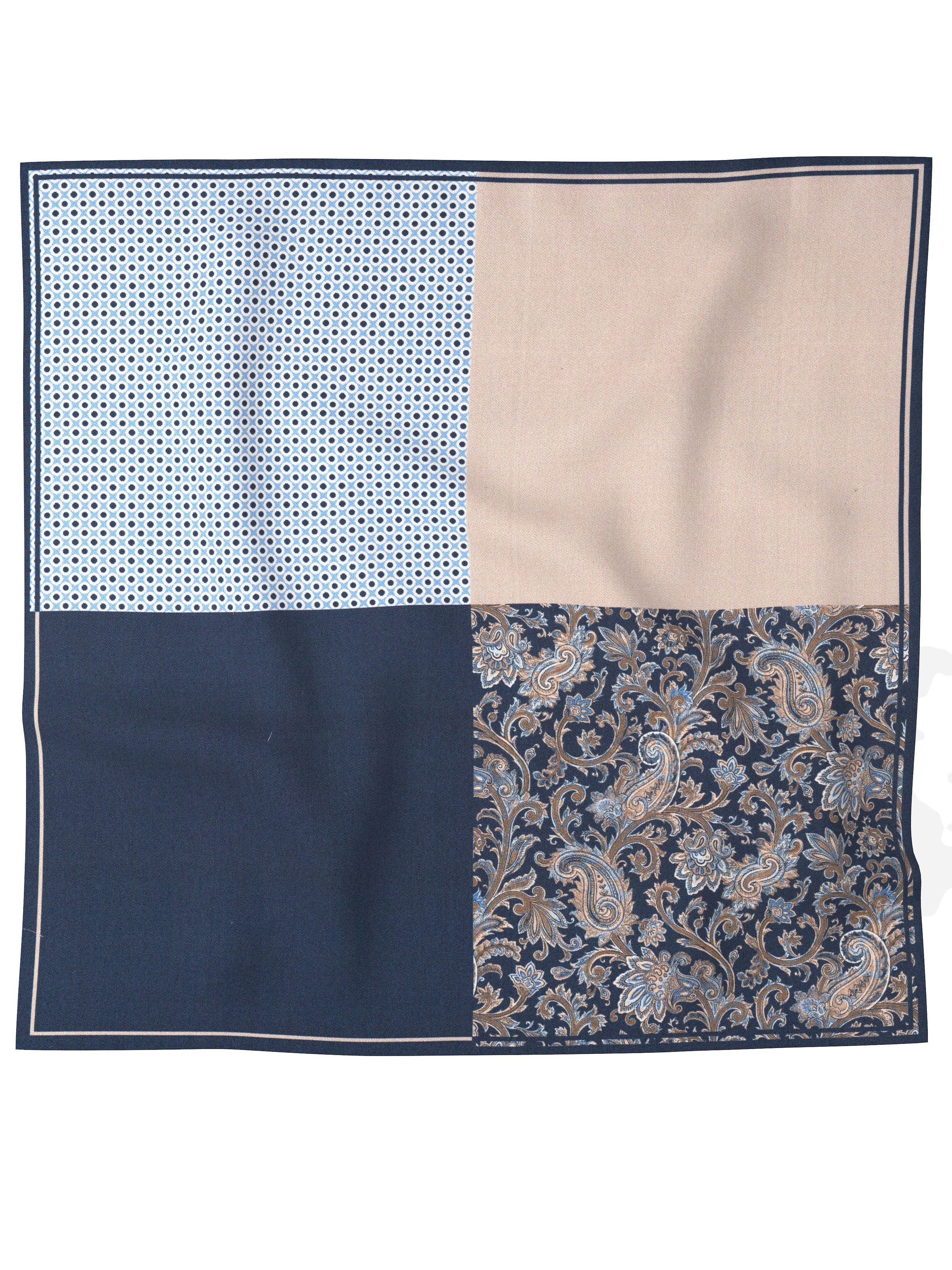 OLYMP Tuch in Blau: Vorderseite