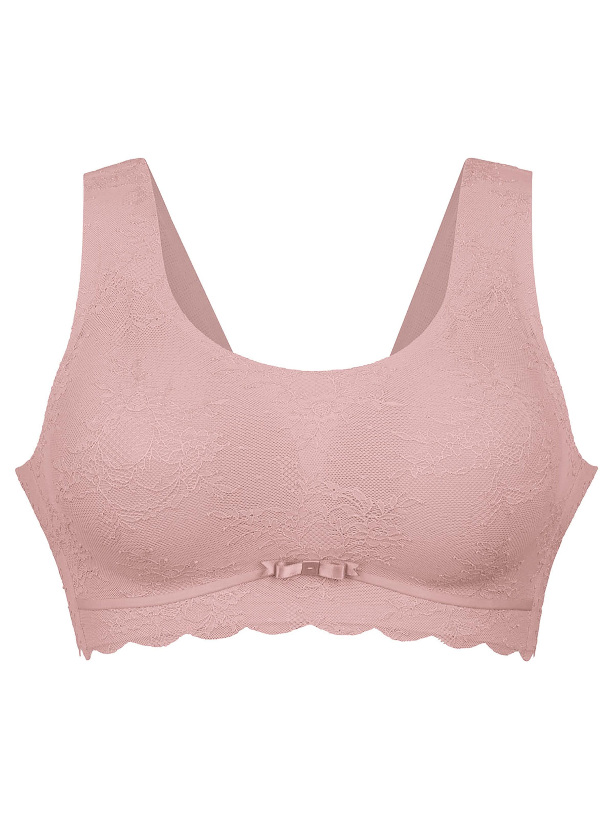 ANITA Mieder 'Essentials Lace'‌‌‌ in Pink: Vorderseite