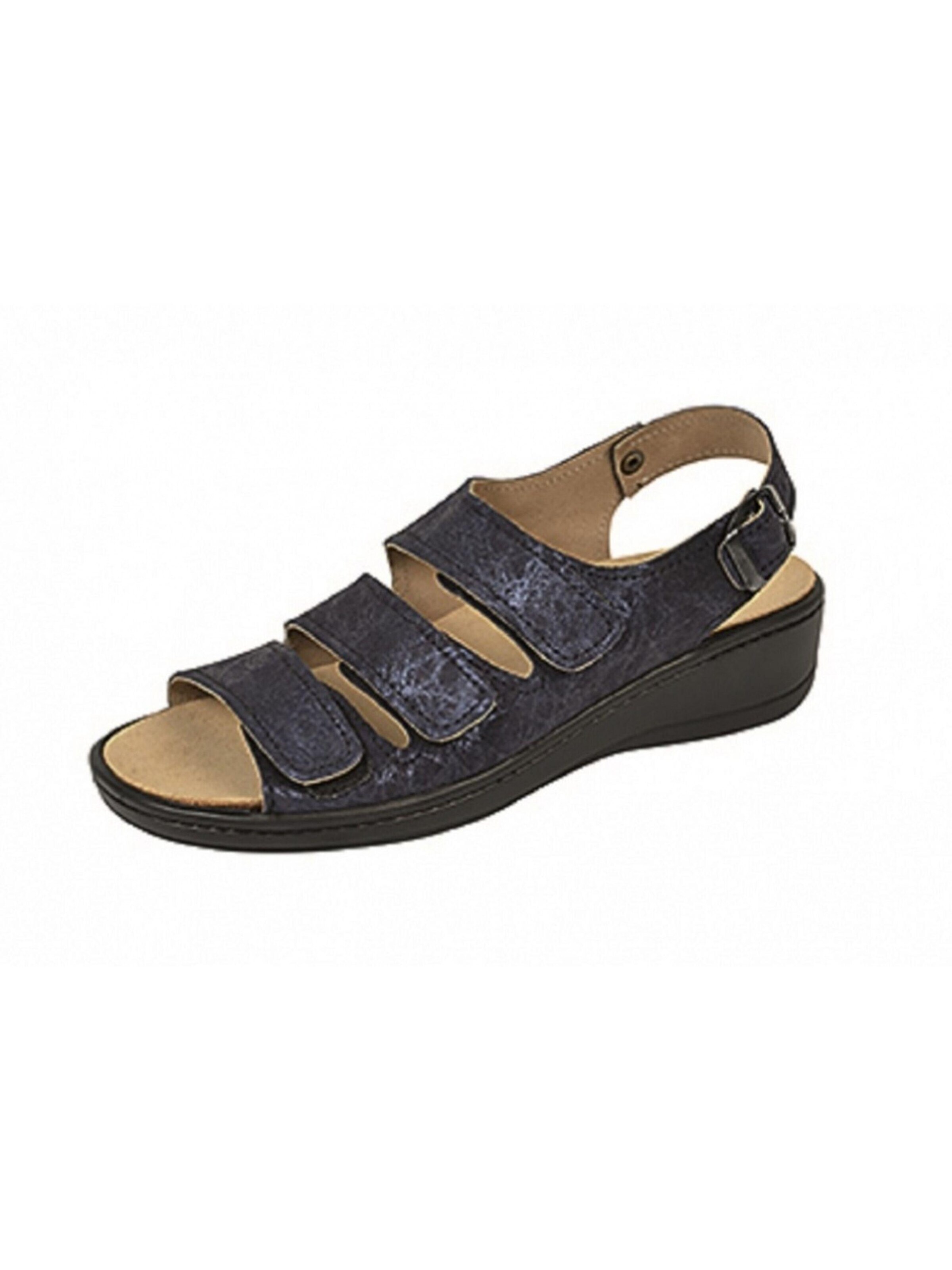 Weeger Sandals 'Sandale Art.15331-34 Wechselfb.' in Blue: front