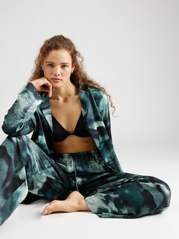 BOSS Black Pyjama 'SEASONAL' in Groen