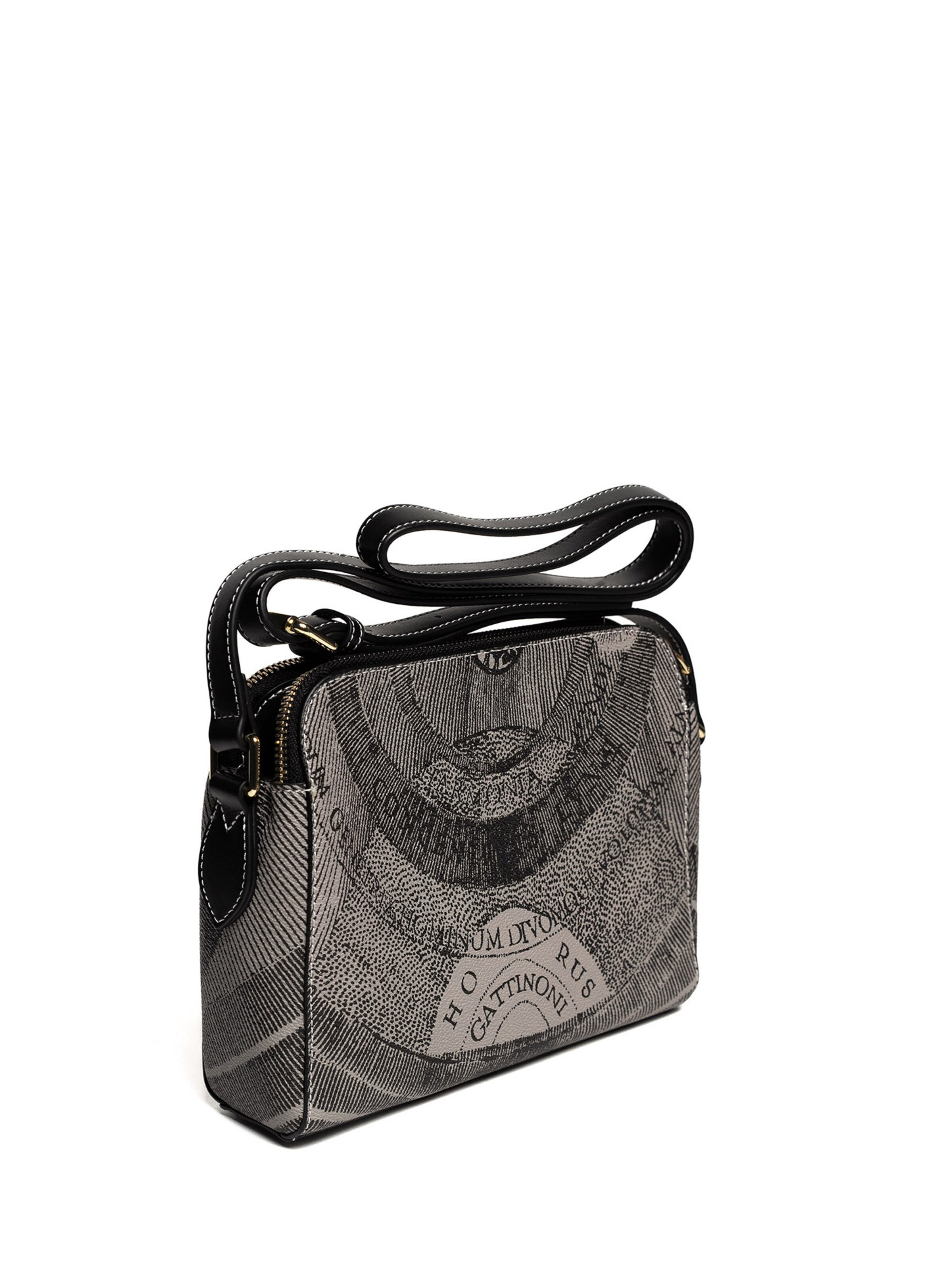 Borsa a tracolla di Gattinoni in grigio