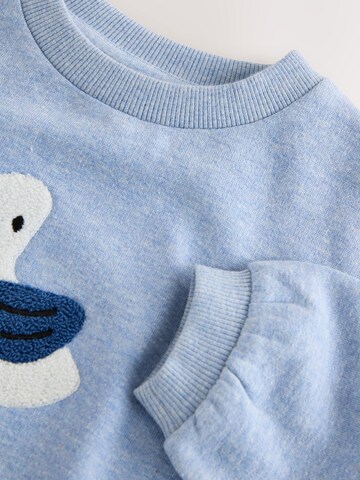 Next Sweatshirt i blå