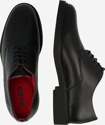 Pantofi cu șireturi 'Luxity' de la HUGO Red pe negru