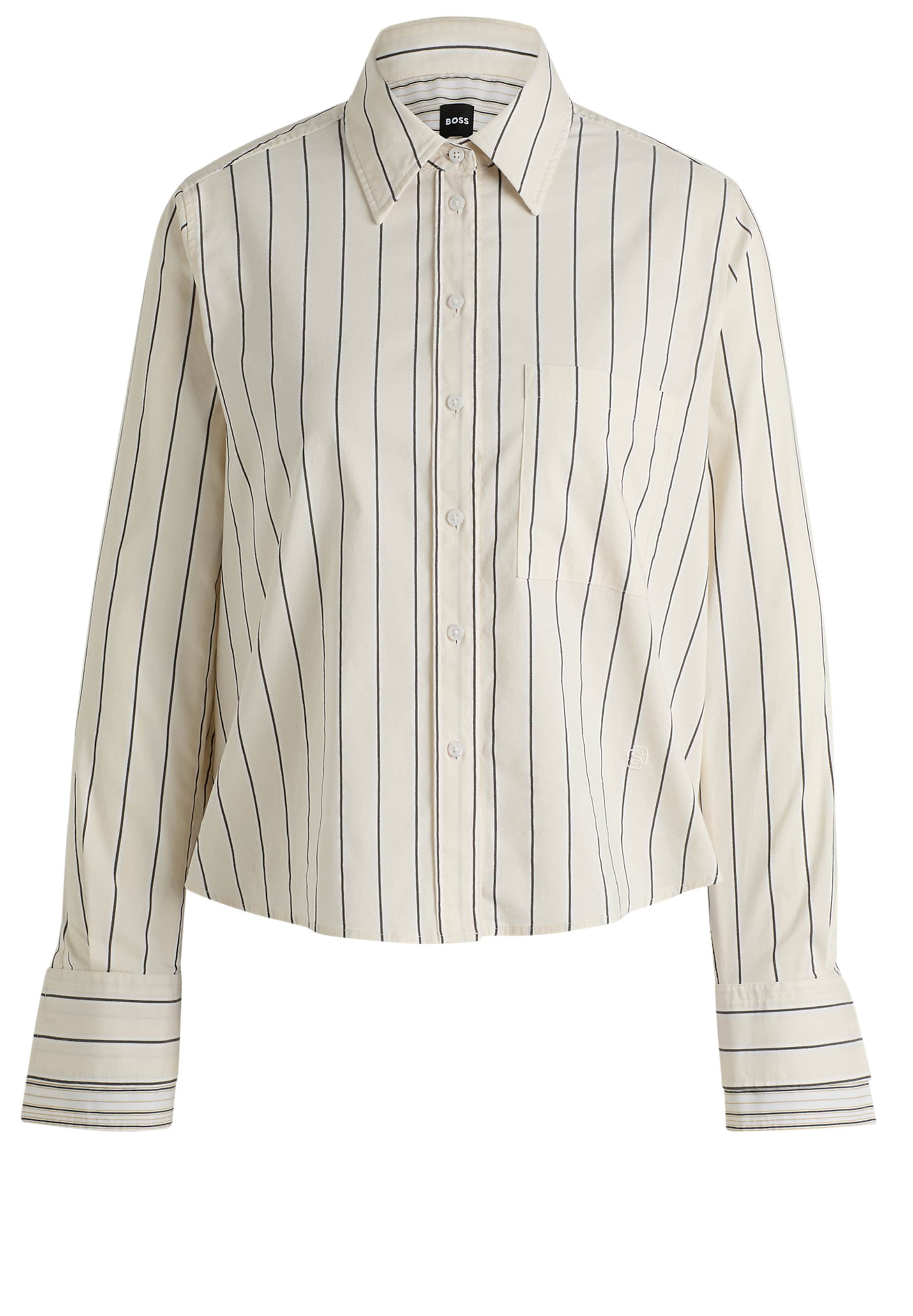 BOSS Bluse in Weiß: Vorderseite