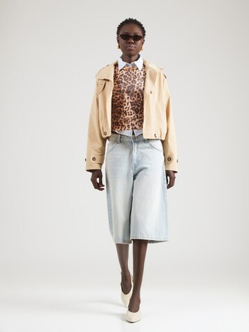 Moschino Jeans Stricktop in Braun