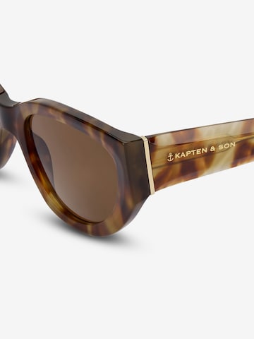 Kapten & Son Sunglasses 'Lyon Havanna' in Brown