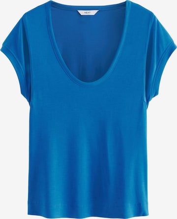 Next Shirt in Blue: front