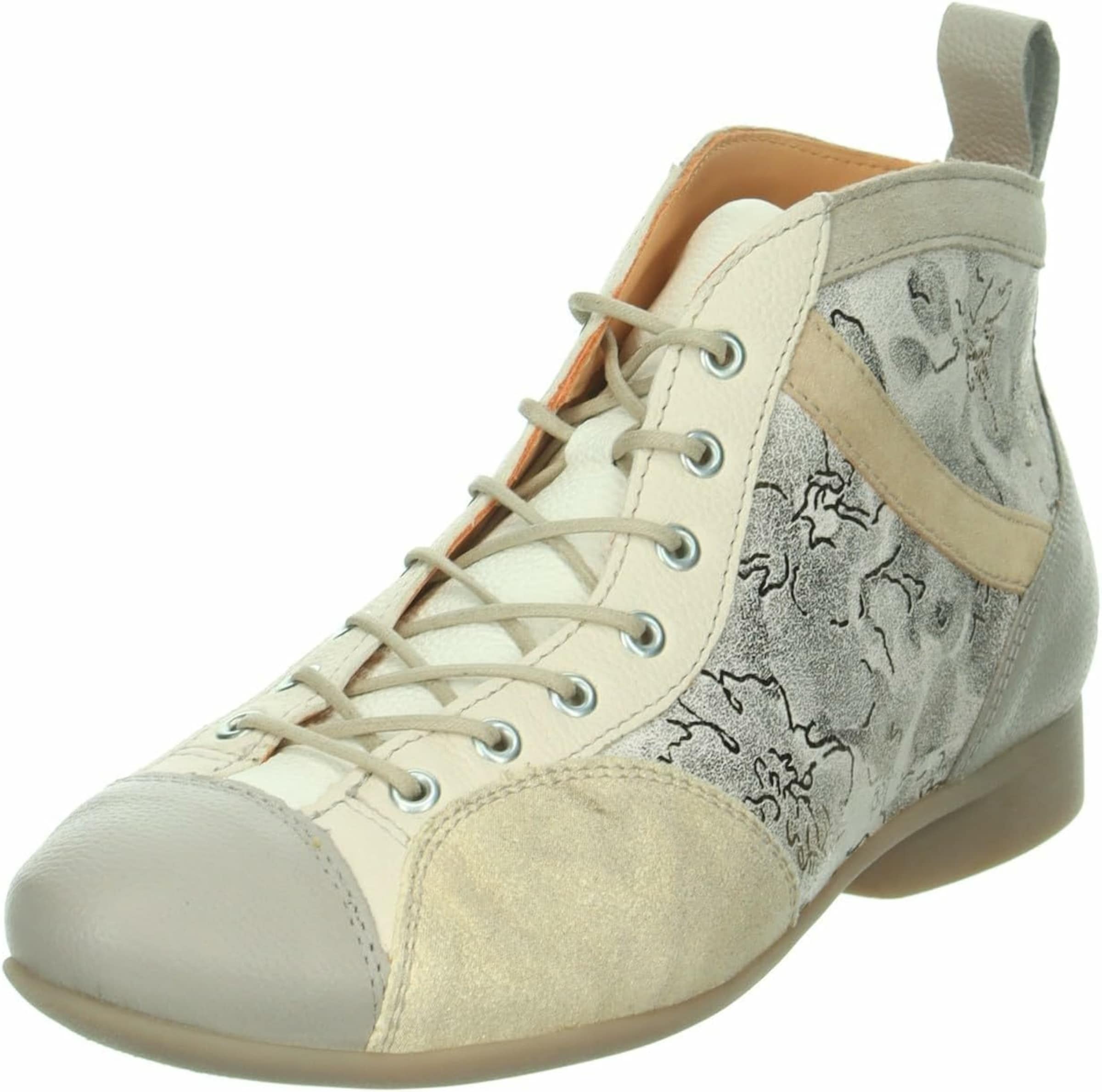 THINK! Lace-up bootie 'Guad 2' in Green: front
