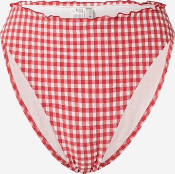 Slip costum de baie de la Tommy Hilfiger Underwear pe roșu: față