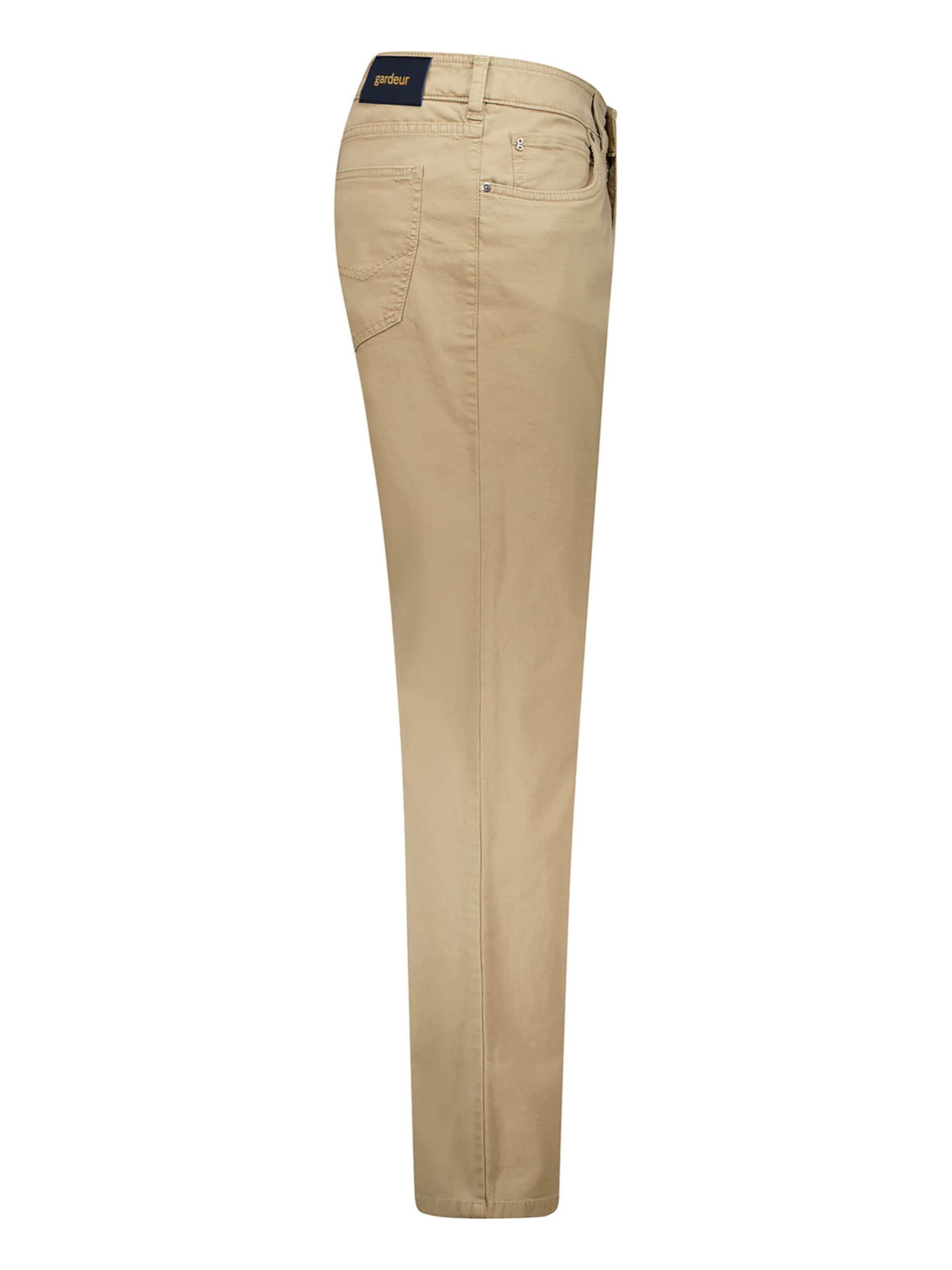 Gardeur Regular Trousers 'Bill' in Beige