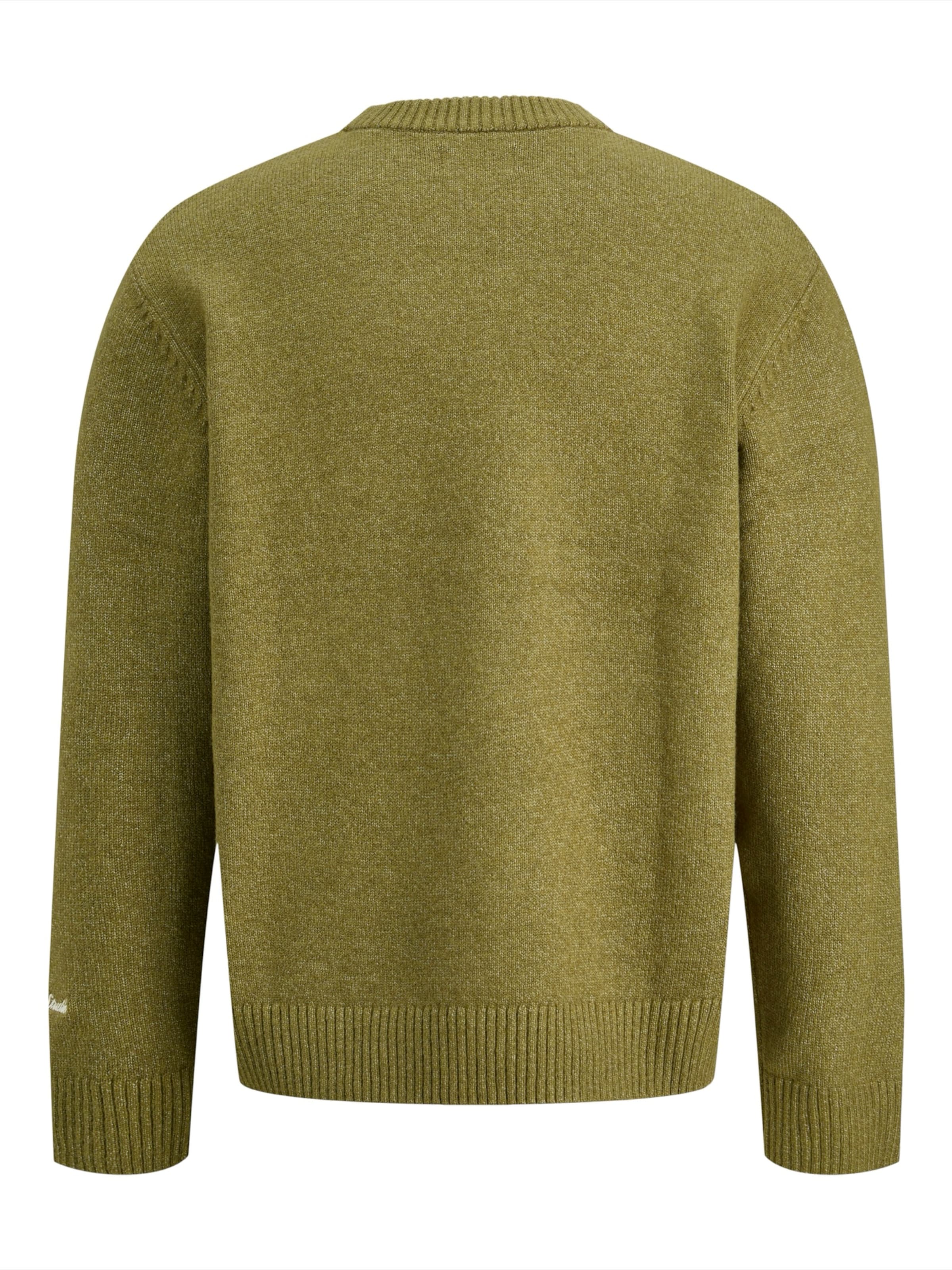 JACK & JONES Pullover 'JORNorrebro' i grøn