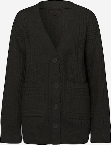 Cardigan 'Alexis' Les Lunes en noir : devant