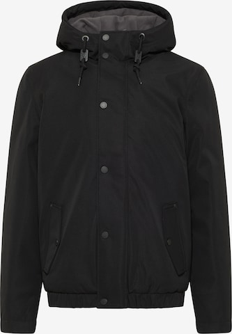 TUFFSKULL Weatherproof jacket 'Urban Storm' in Black: front