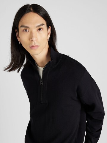 JACK & JONES Pullover i sort