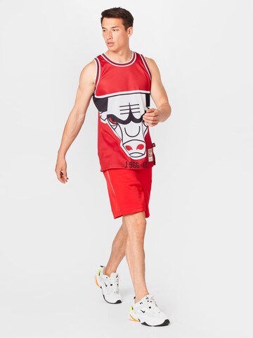 Nike Sportswear Szabványos Nadrág 'Tribute' - piros