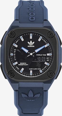 Montre à affichage analogique 'Ao Street City Tech One' ADIDAS ORIGINALS en bleu : devant