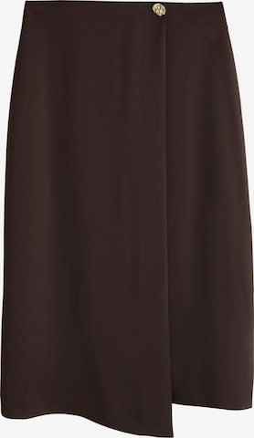 Jupe Next en marron : devant