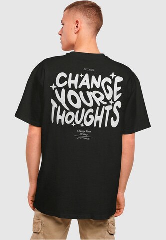 2Y Premium Shirt 'Thoughts' in Black