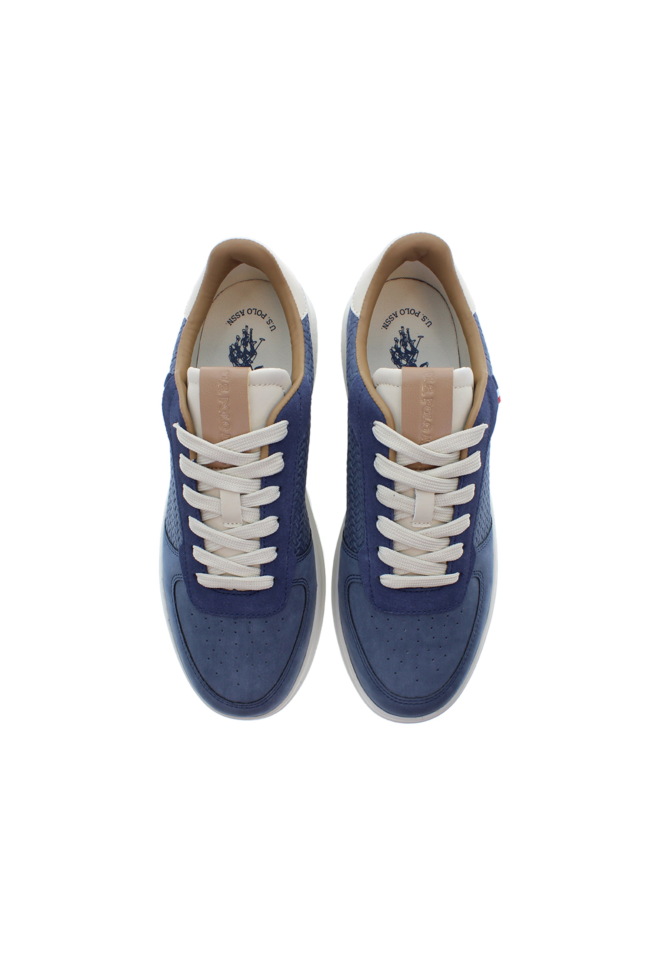 U.S. POLO ASSN. Sneakers laag 'Cody' in Blauw