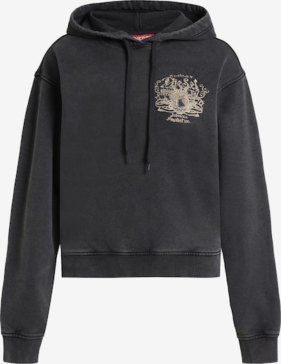 DIESEL Collegepaita 'F-PHOENY' koossa XS värissä tummabeige / musta, Tuotenäkymä