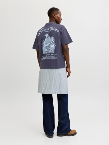 JACK & JONES - Camisa 'JORMAINE' em cinzento