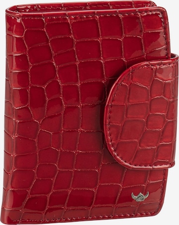 GOLDEN HEAD Wallet 'Cayenne' in Red: front