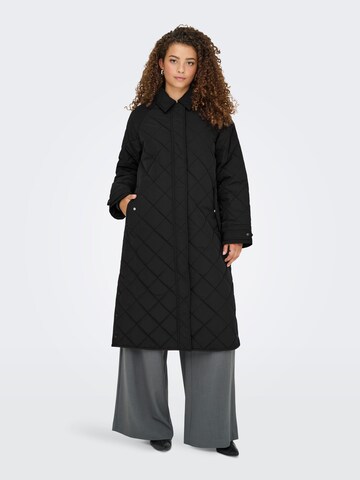 ONLY Overgangsfrakke 'ONLuni' i sort: forside