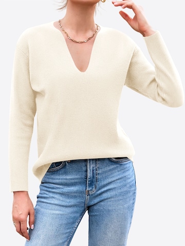 Imily Bela Pullover i beige