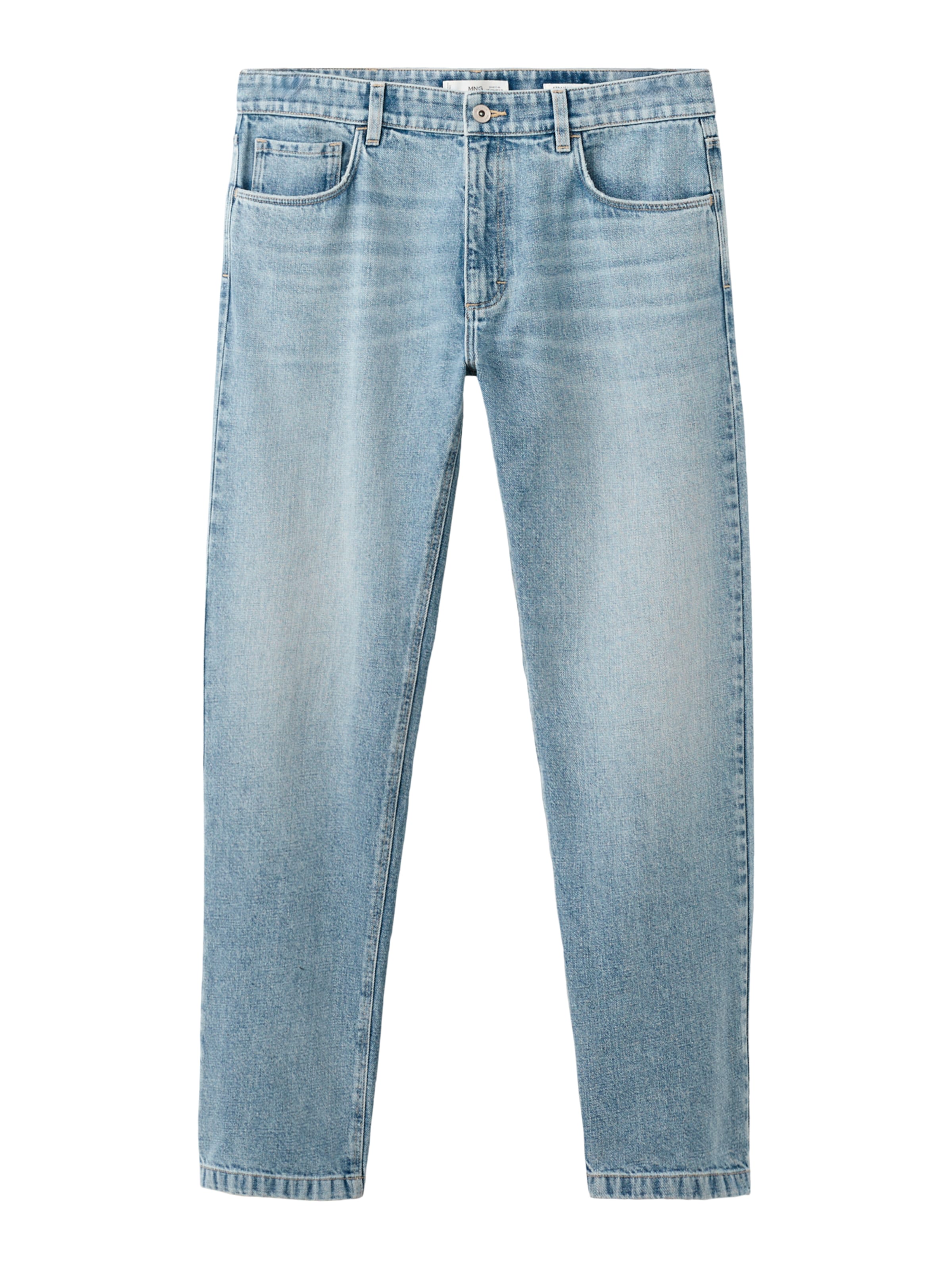 MANGO MAN Jeans 'Andreas' i blue denim, Produktvisning