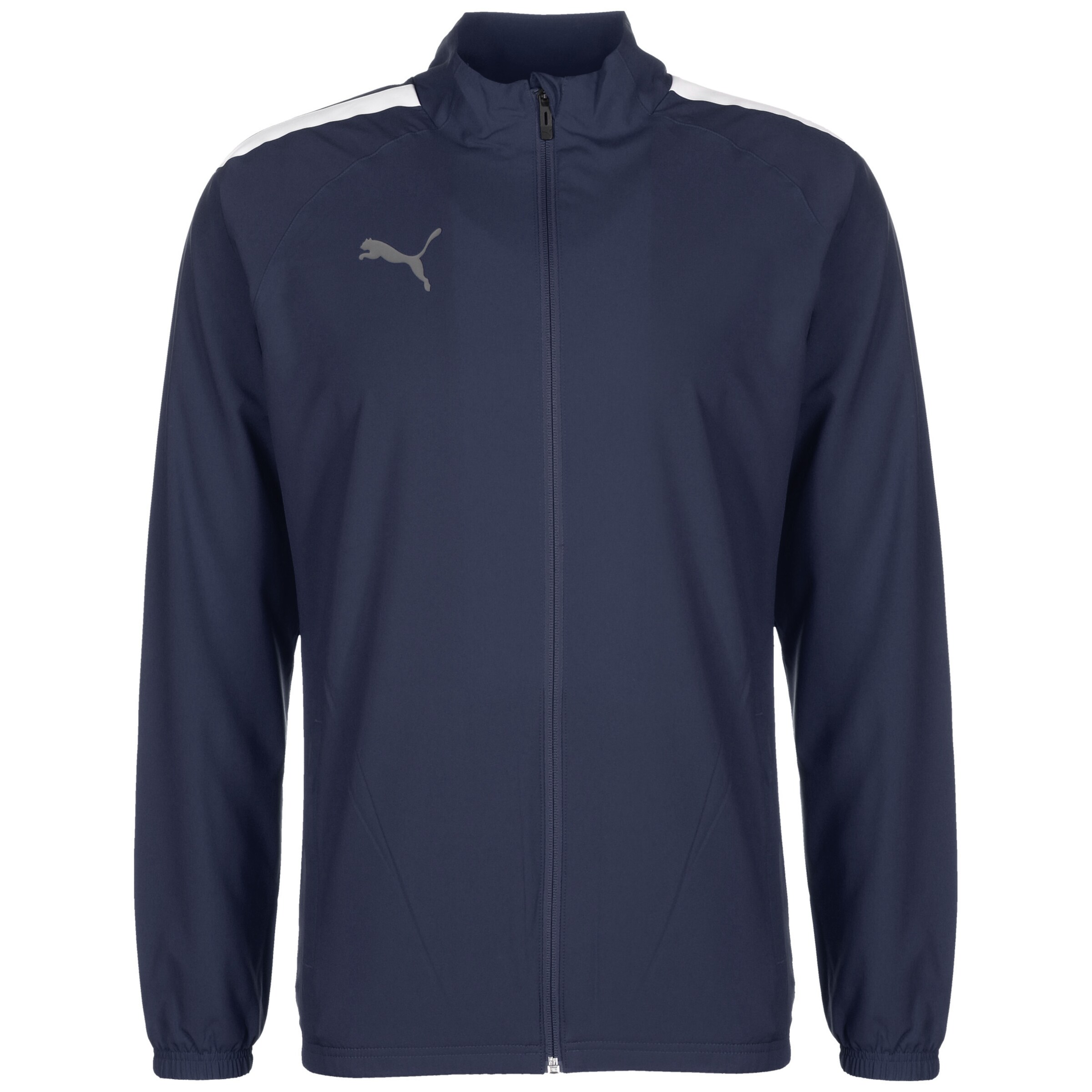 PUMA Trainingsjacke 'TeamLiga' in Blau: Vorderseite