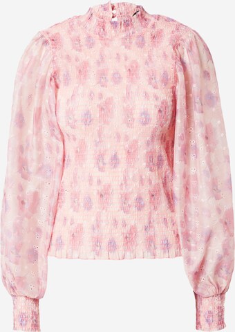 BRUUNS BAZAAR Bluse 'Hyssop Silke' in Pink: predná strana