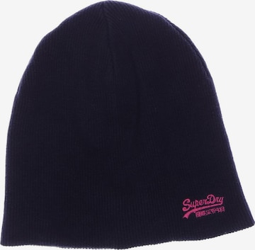 Superdry Hat & Cap in One size in Black: front