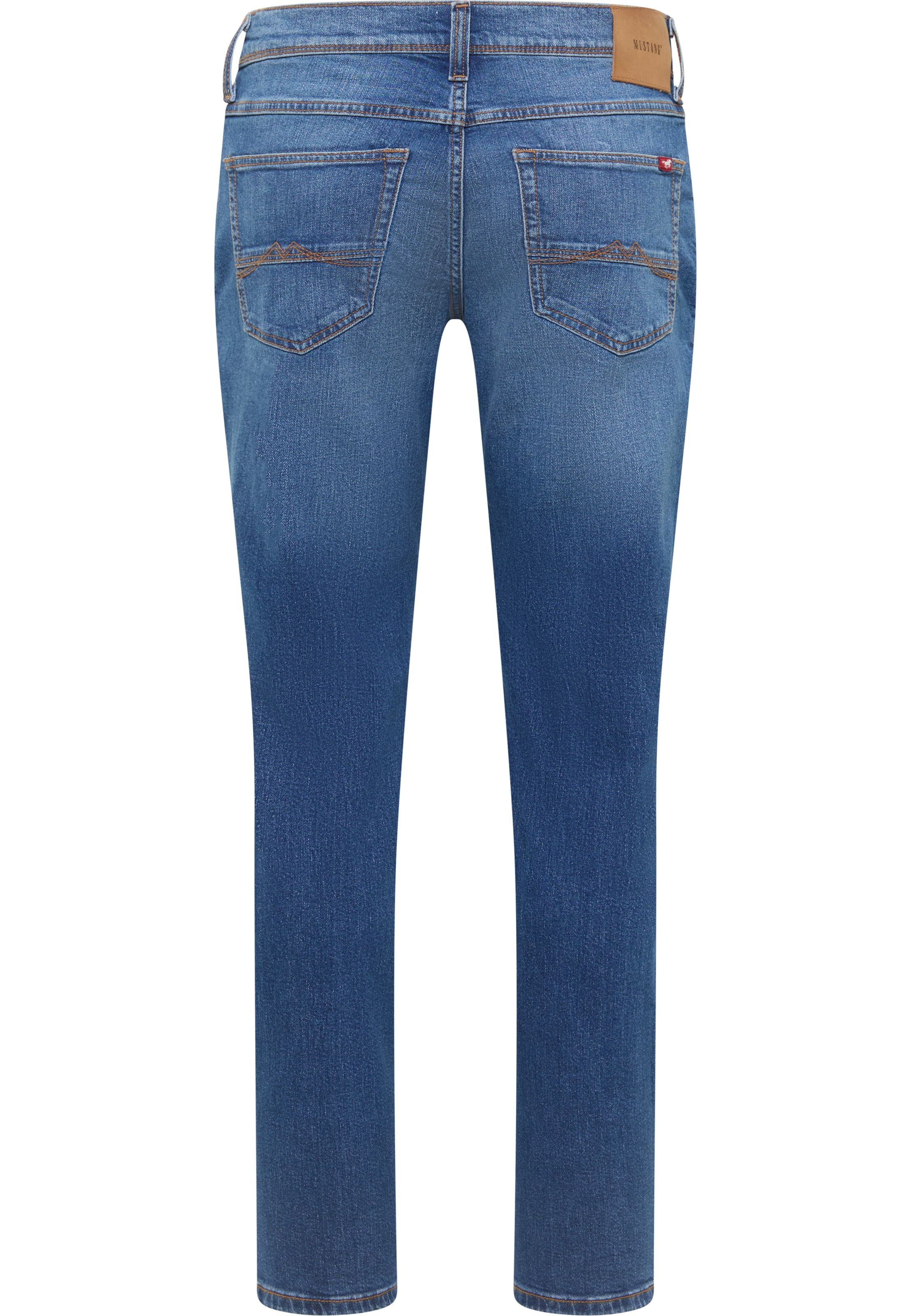 MUSTANG Loosefit Jeans  ' Washington Straight ' in Blau