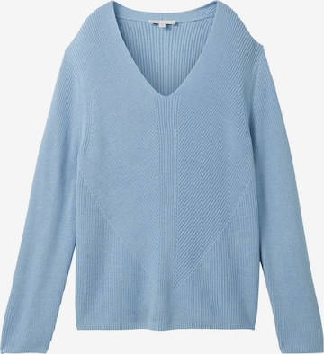 TOM TAILOR Sweater in Blue: front