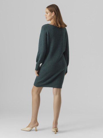 VERO MODA Knitted dress in Green