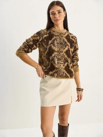 Pullover di Bianco Lucci in marrone
