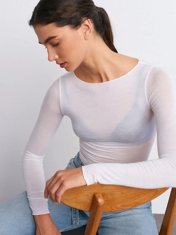Camicia da donna di Dilvin in bianco