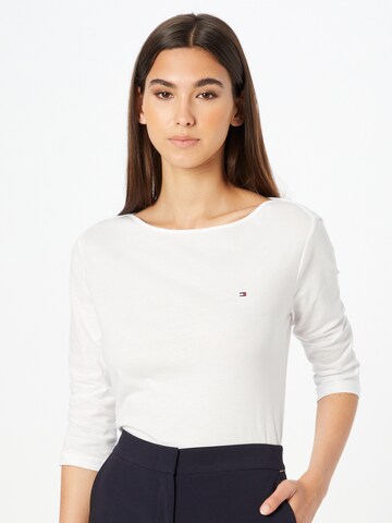 T-shirt TOMMY HILFIGER en blanc : devant