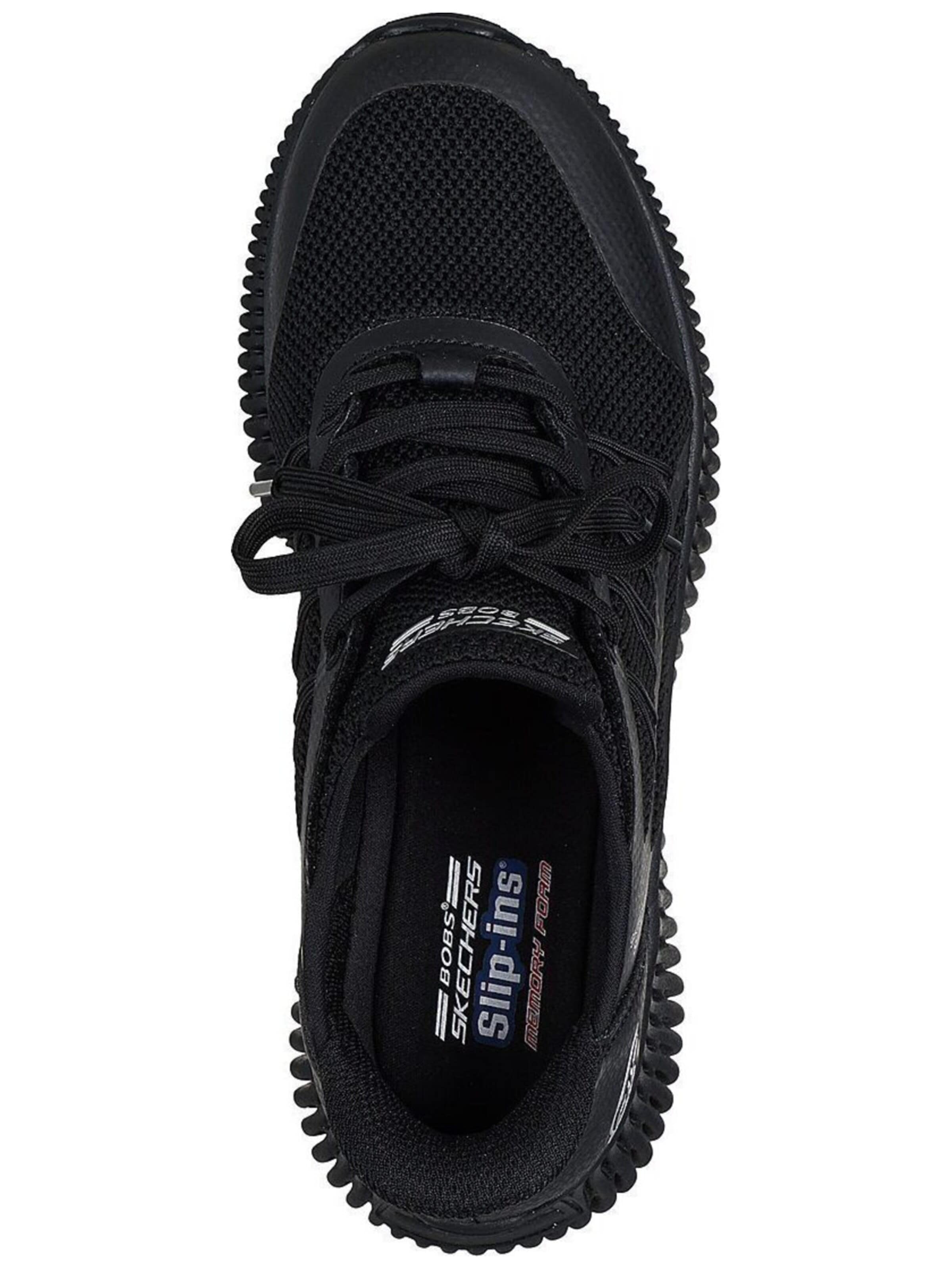 SKECHERS Sportschoen 'Bobs Geo Lite - Divine Pace' in Zwart