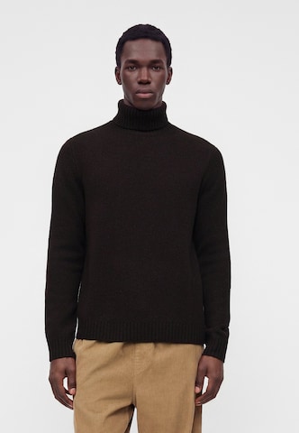 JOOP! Sweater 'Lerency' in Brown: front
