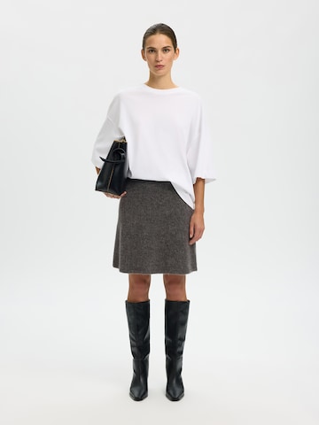 SELECTED Skirt 'SLFLULU' in Grey