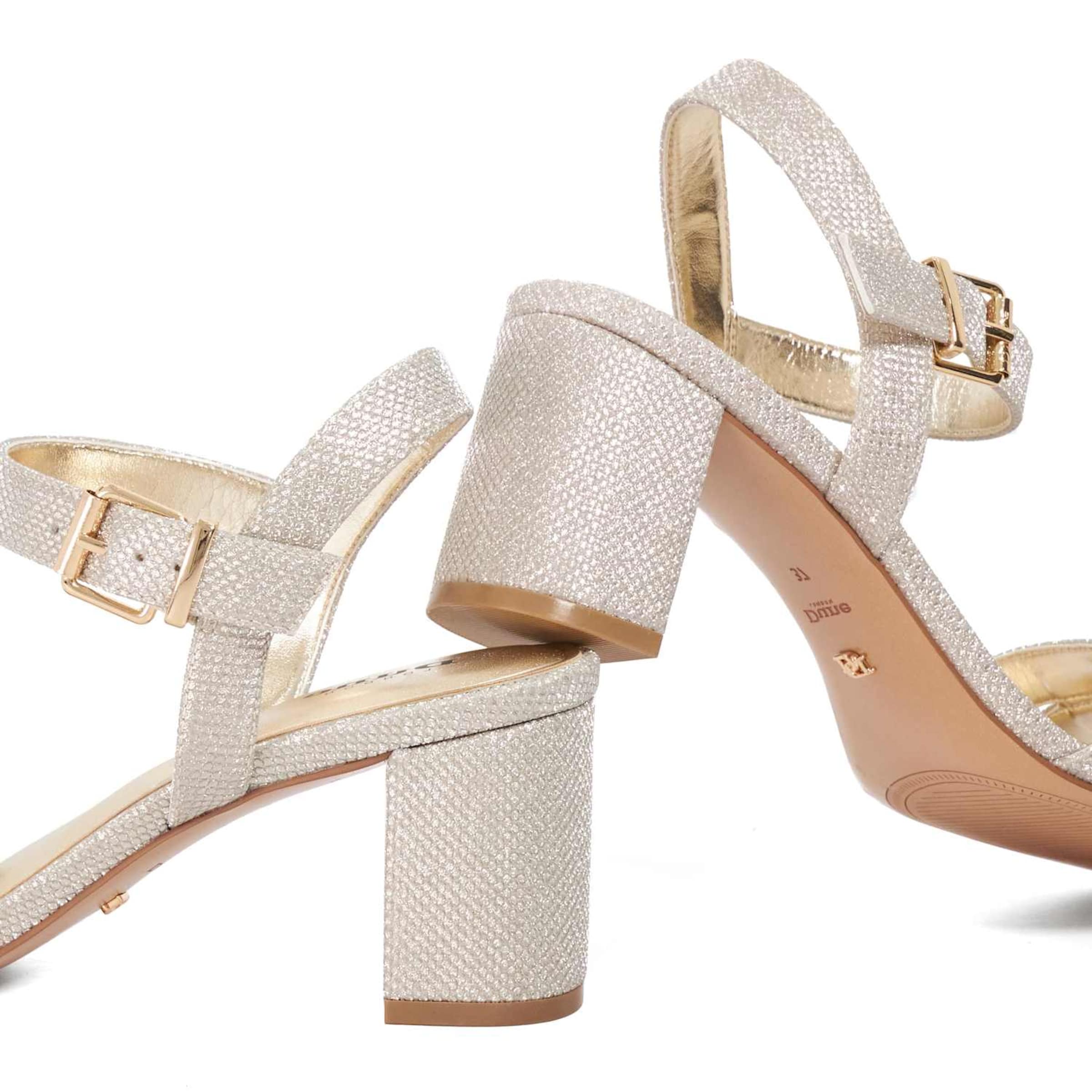 Sandales à lanières Dune LONDON en argent