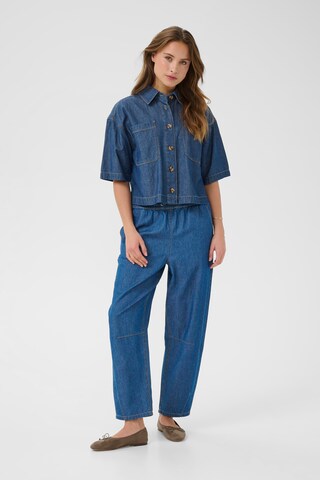 Kaffe Blouse in Blauw