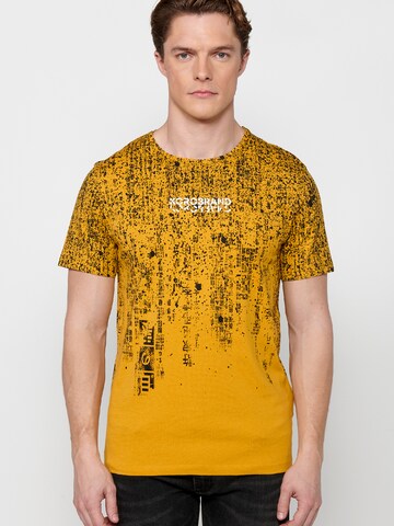 T-Shirt KOROSHI en jaune