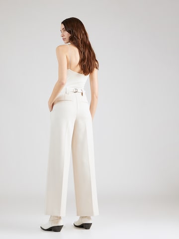 Wide leg Pantaloni con piega frontale 'Frankie' di Marks & Spencer in beige