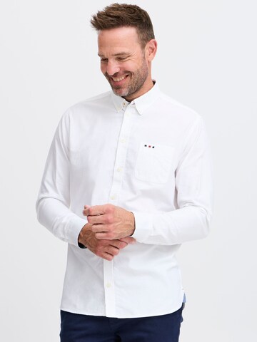 FQ1924 Regular fit Button Up Shirt 'Steven' in White: front